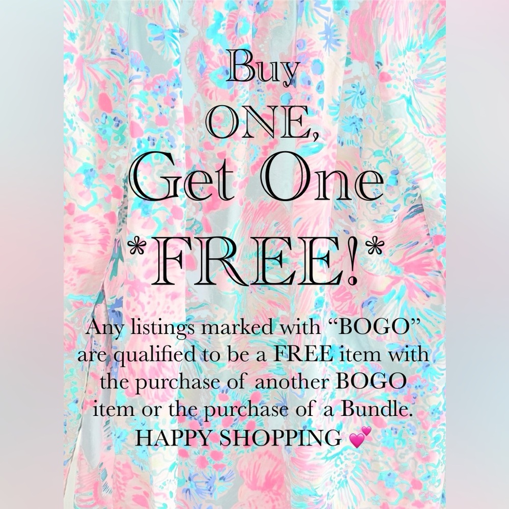 BUY ONE GET ONE FREE